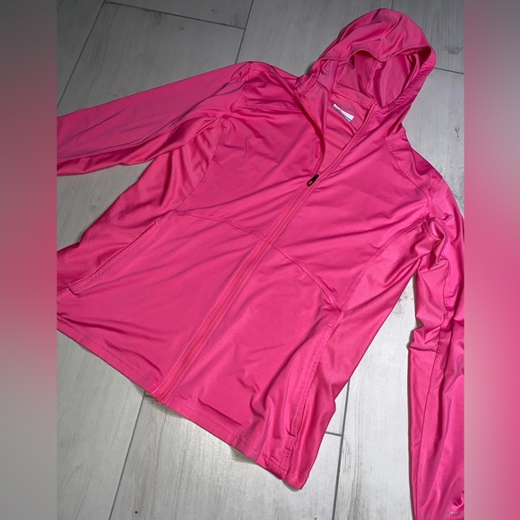 Columbia Fuchsia Hooded Jacket - Picture 1 of 6